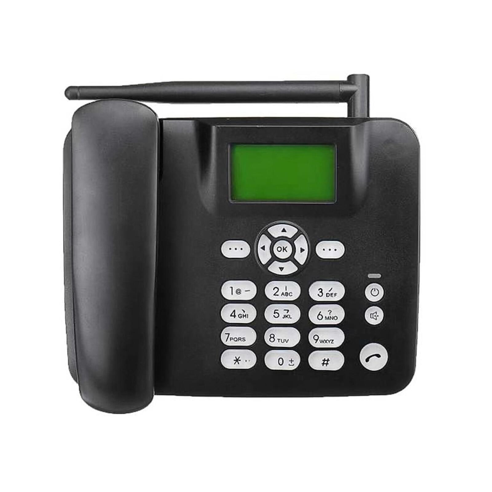 4G desktop phone fixed wireless phone SIM card cordless phone with
