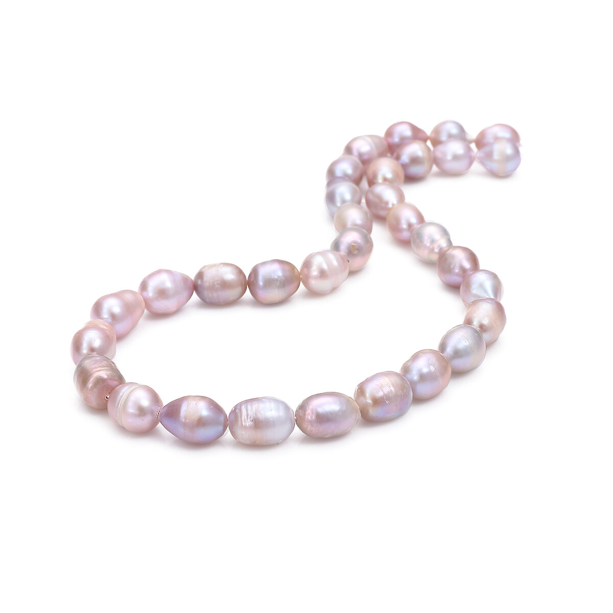 35cm/Strand Natural Freshwater Pearl Beads 4-10mm Irregular Rice Shape Beads For Jewelry Making DIY Bracelet Necklace