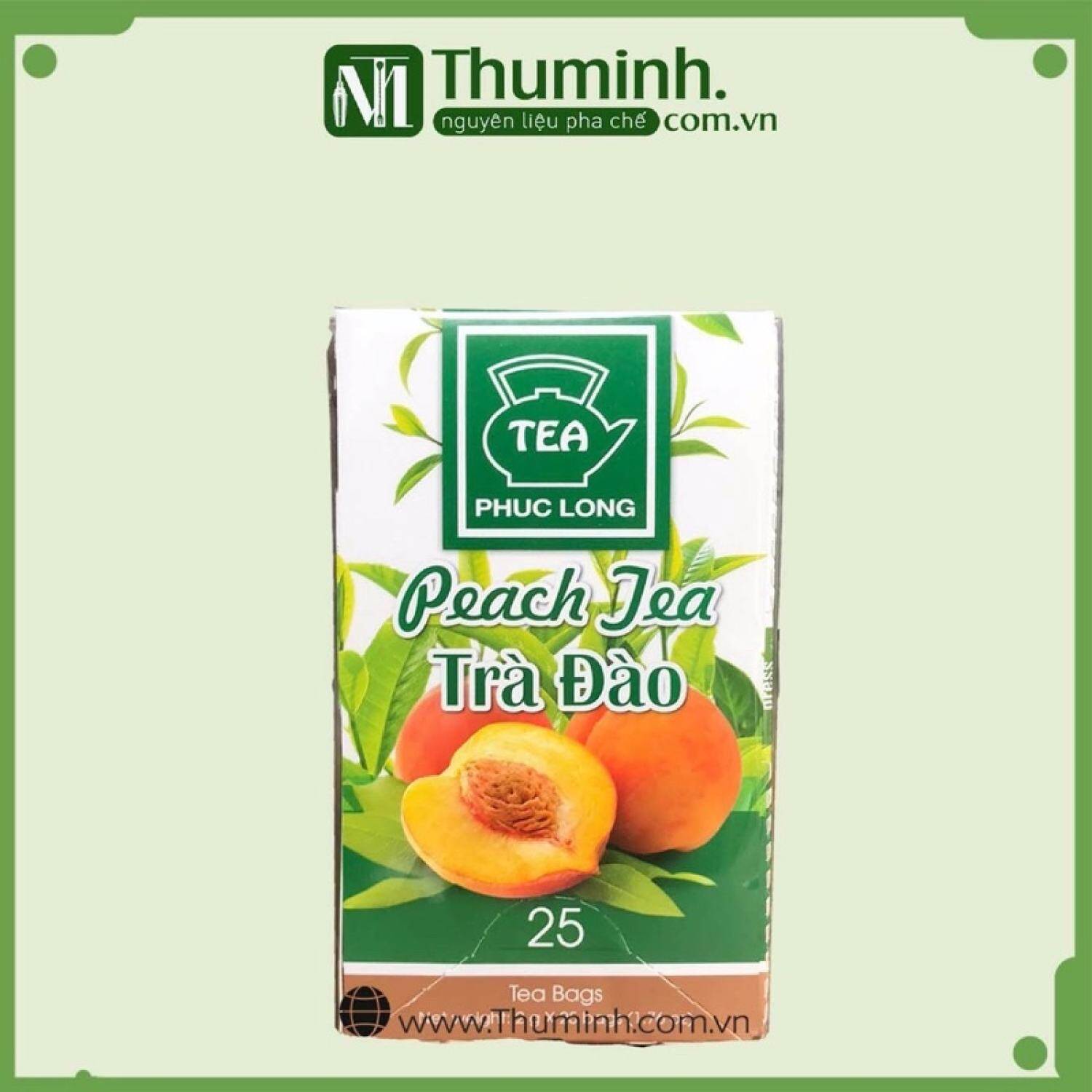 Trà đào phúc long-