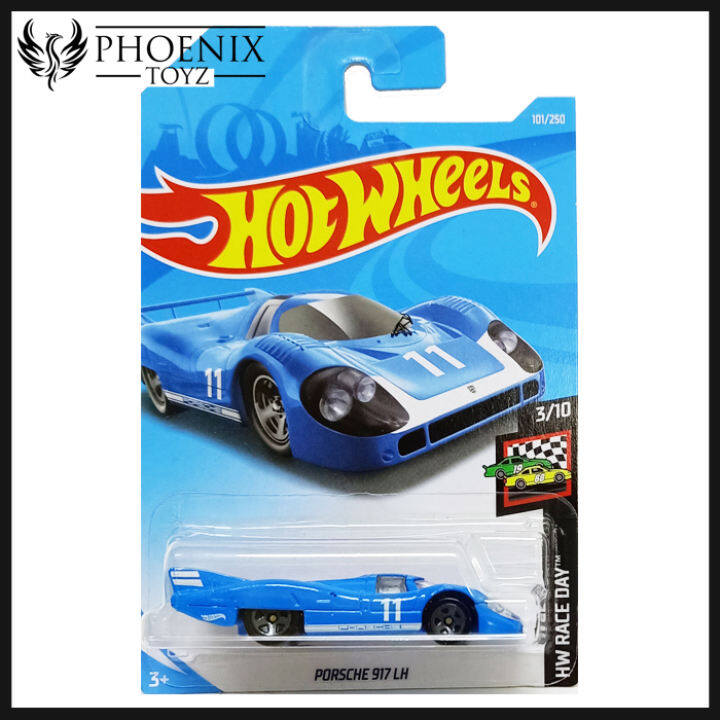 hot wheels porsche 917 lh blue