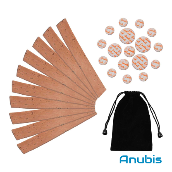 [ Anubis ] Clarinet Neck Joint Cork and Pad Set 10 Piece of Clarinet Neck Joint Cork 17 Piece Clarinet Pads for Bb Clarinet (Standard) Malaysia