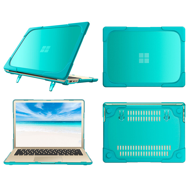 Anti-fall protective case for Surface Laptop 3 15 inch cover Model 1873 drop resistance stand holder