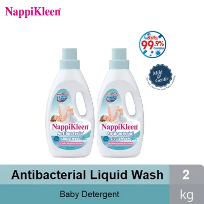 [TWINPACK] Nappikleen Anti-Bacterial Liquid Wash 2KG x 2