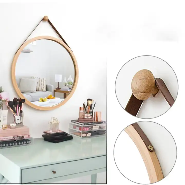 Bathroom Mirror Makeup Mirror Wall Hanging Mirror Entrance Mirror