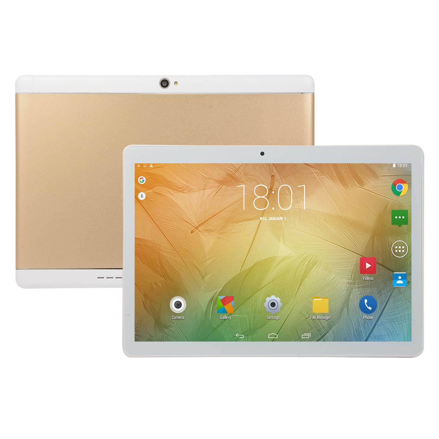 10.1 inch Smart Tablet Android 8.0 Bluetooth PC 8+64G ROM 2SIM with GPS Malaysia