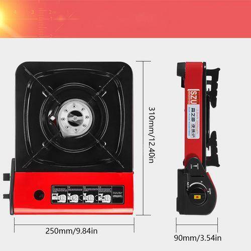 Cassette Bếp Bữa Tiệc Nướng Ngoài Trời Chống Gió Di Động Dã Ngoại Bếp Cắm Trại Điện Bếp Gas Âm