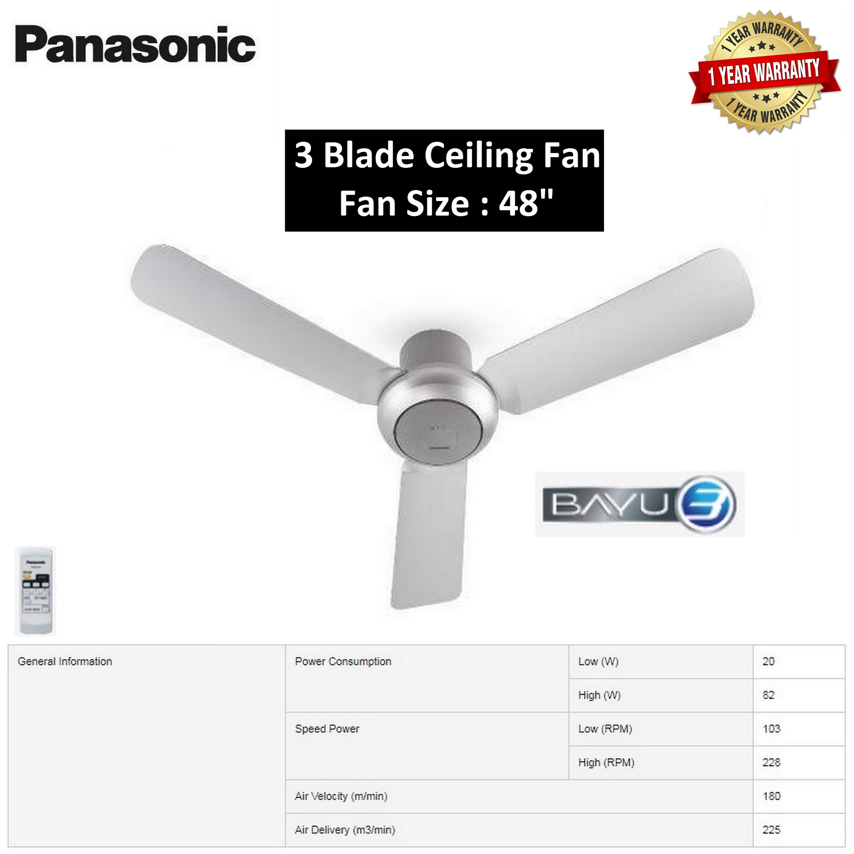 48 Inch Ceiling Fan Dimension Shelly Lighting