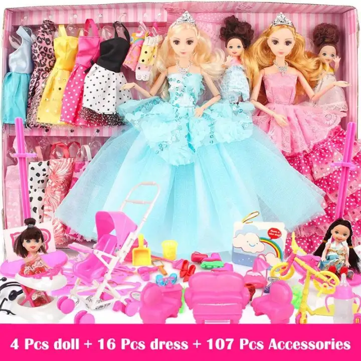 free barbie set