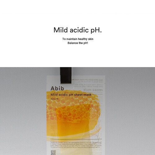 [Abib] Mild Acidic pH Sheet Facial Mask 10ea