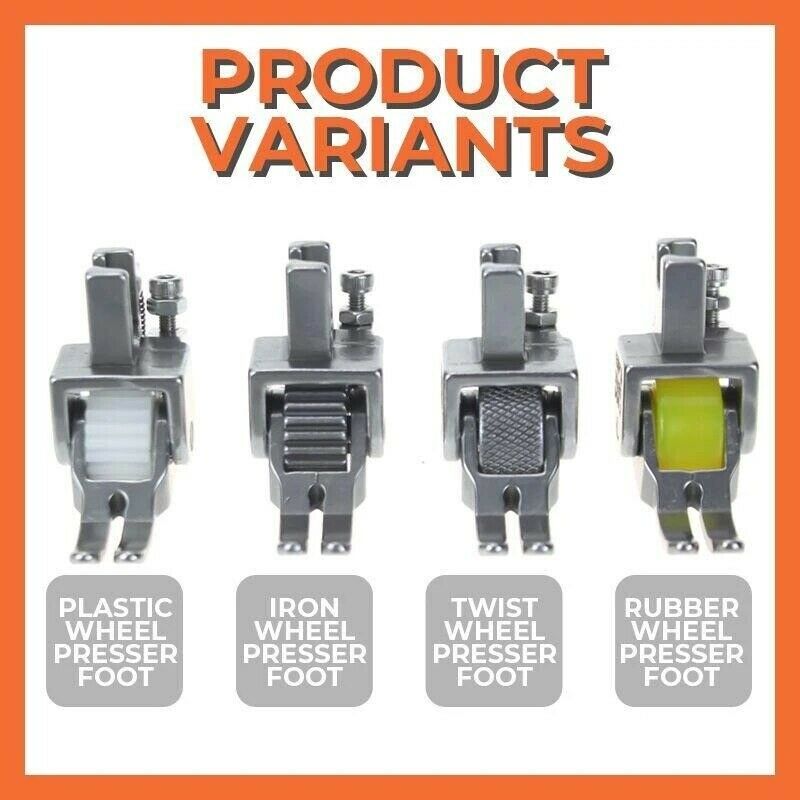 Machine Roller Foot Replacement Sewing Machine Presser Foot Accessories ...