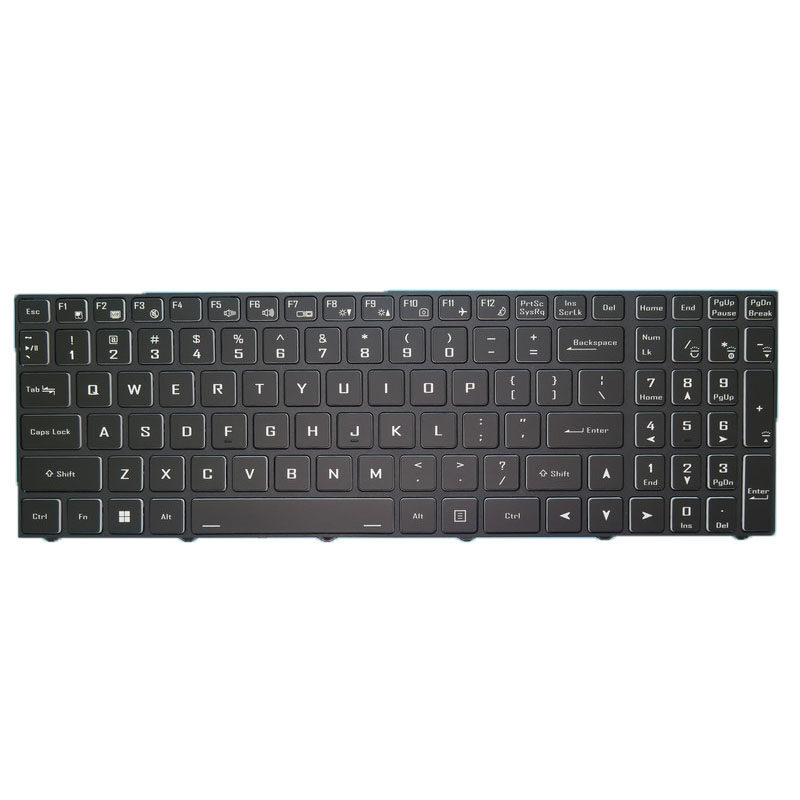 Laptop Replacement No Backlit Paper Keyboard For Gigabyte G5