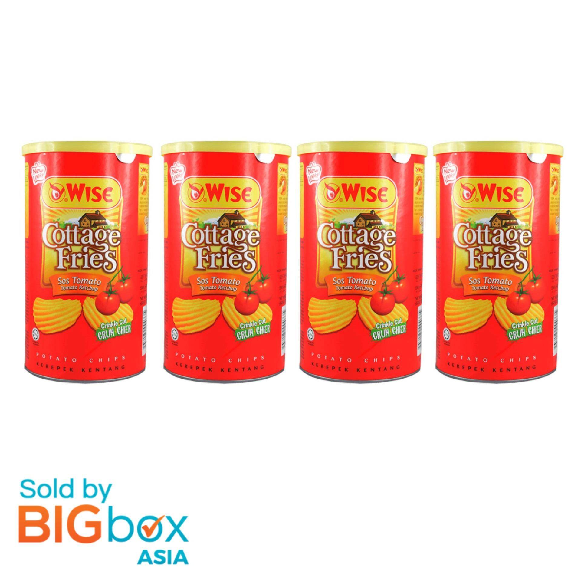 Wise Cottage Fries Tomato Ketchup 4 X 90g Us Lazada