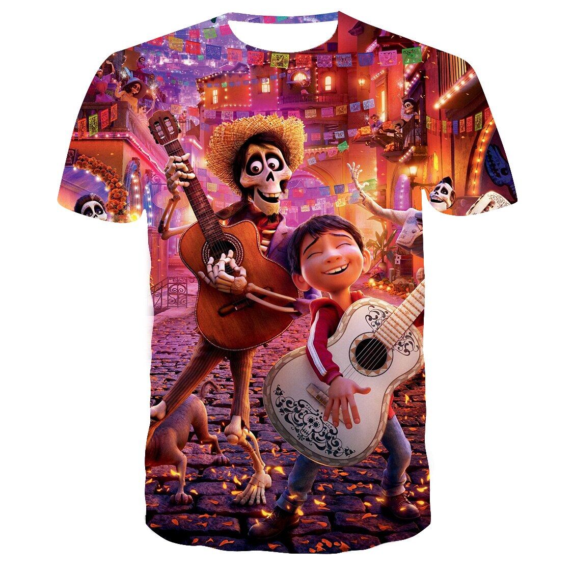 Anime Tshirts Disney Descendants T-shirts 3D Print Kids T Shirt Summer ...