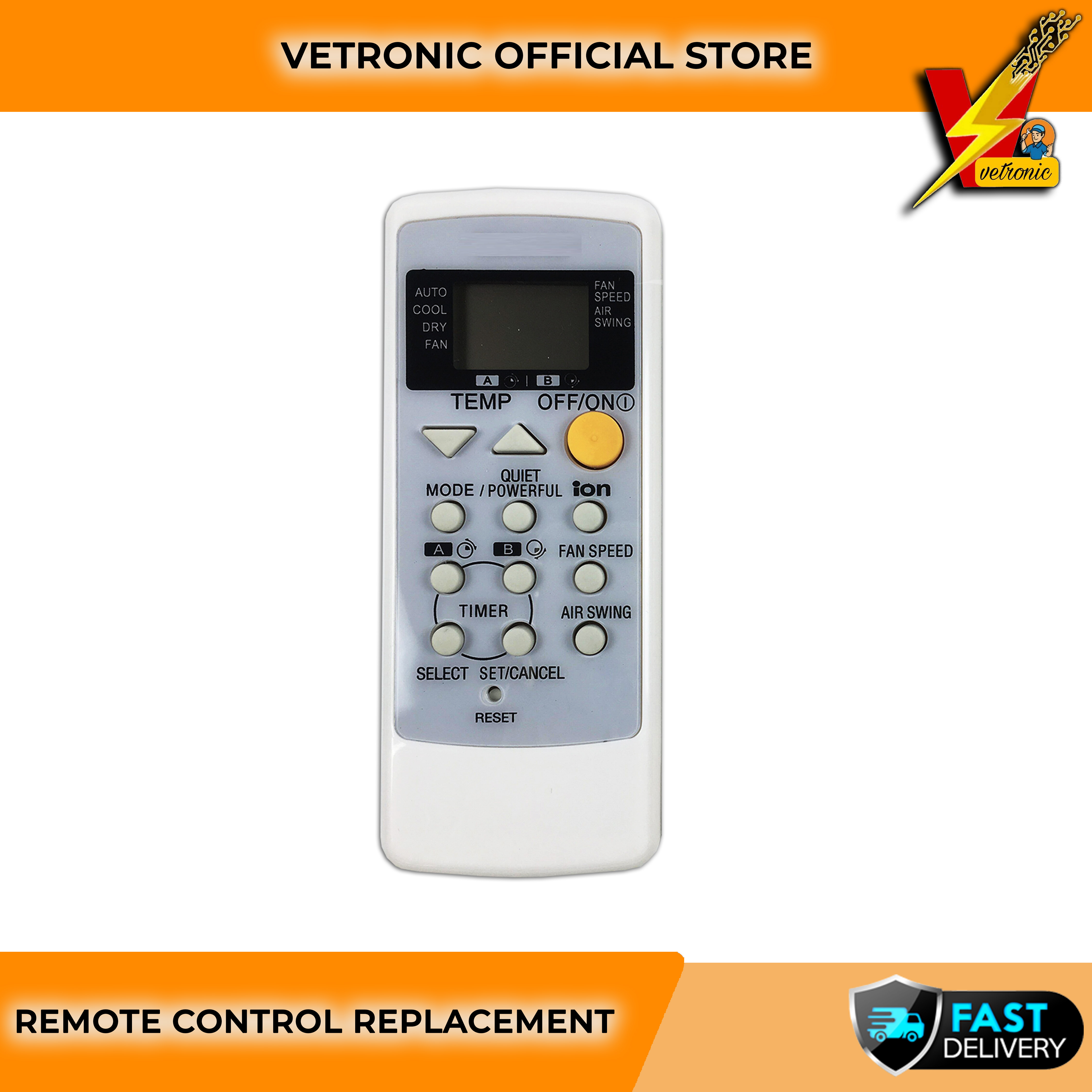 National panasonic Air Cond Remote Control conditioner A75C598 A75C569