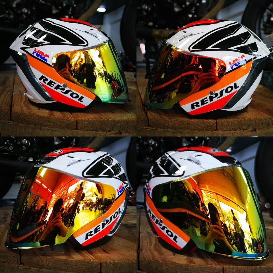 MHR Honda Repsol V1 HRC Motogp Marc Marquez 93 MM93 Helmet Abs