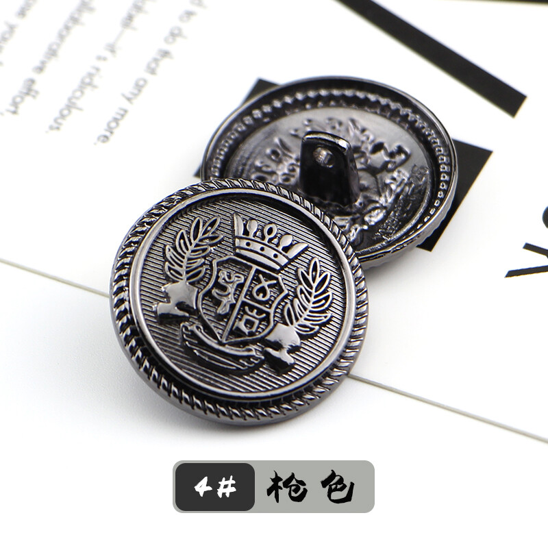 Metal button suit button coat button high-end coat button women's suit cuff button coat button windbreaker cashmere button