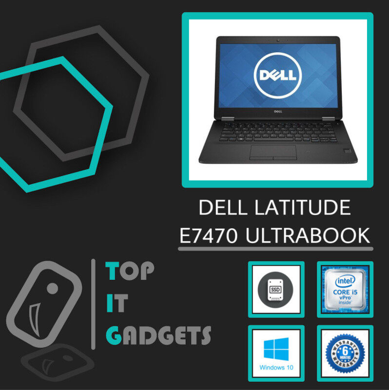 Dell Latitude E7470 Ultrabook Business Intel Core I5 6th Gen Skylake 8gb Ddr4 Ram 256gb Ssd Storage Window 10 Pro Genuine 6 Months Warranty Laptop Malaysia