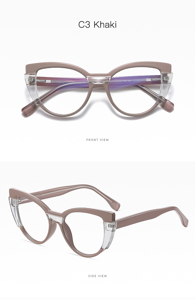 NEW TR90 Frame Blue Light Blocking Glasses Women Candy Color Glasses Optical Frame