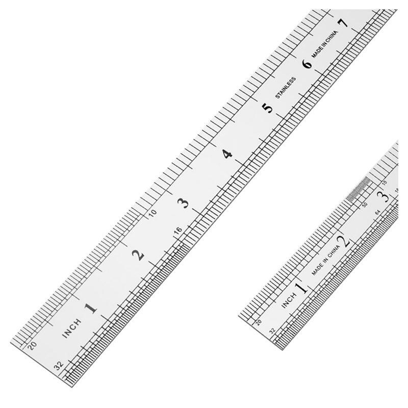 Stainless Steel Ruler 12 Inch 6 Inch Metal Rulers Sillyshuai ThaiPick stainless-steel-ruler-12-inch-6-inch-metal-rulers-sillyshuai-thaipick
