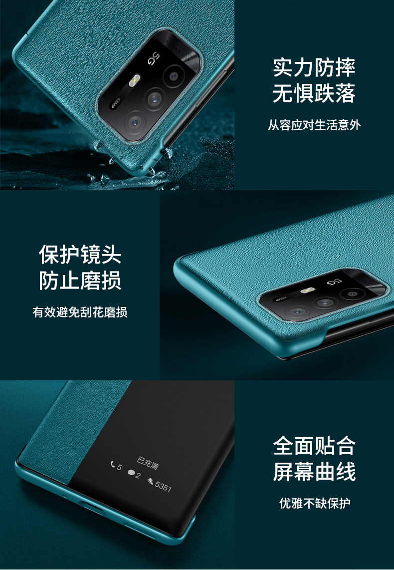 Ốp Gương Trong Suốt Cho Vivo V23 V23e 5G Ốp Da Có Chân Đứng Lật Ốp Điện Thoại Phụ Kiện Di Động Ốp Bảo Vệ