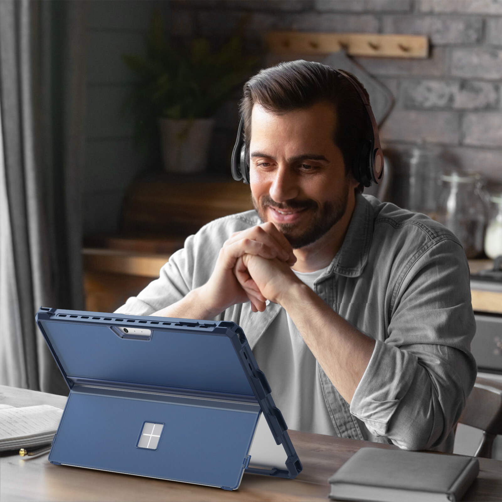 Dadanism For Microsoft Surface Pro 7 Case Surface Pro 7+ / Pro 6 / Pro 5 2017 / Pro 4 12.3 Inch Tablet Case Accessories Slim Light Stand Case Built-in Surface Pen Holder