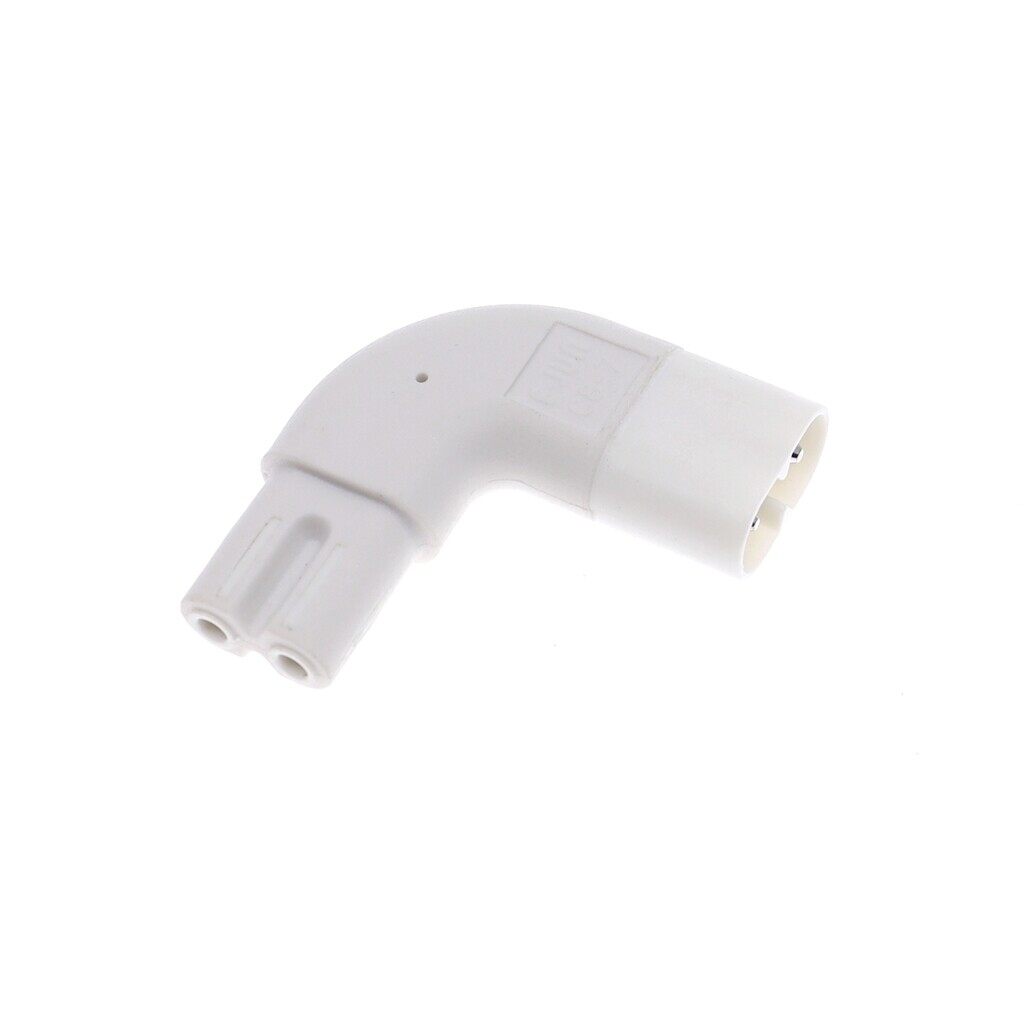 Iec320 c7 to c8 down/up/right angled power adapter, figure 8 c7-c8 ac power adapter plug 2.5a 250v
