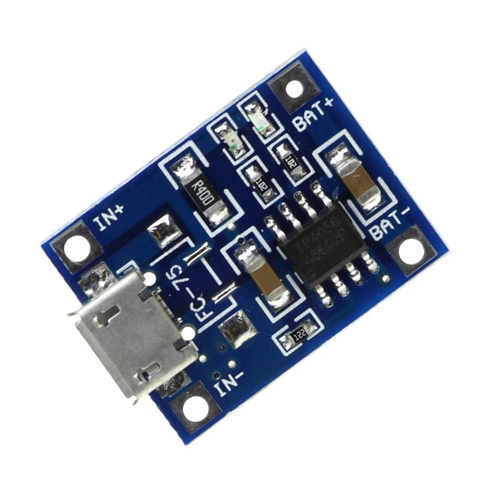 10 Cái 5V Micro USB 1A 18650 TP4056 Bảng Sạc Pin Lithium Với Mô-đun Sạc Bảo Vệ