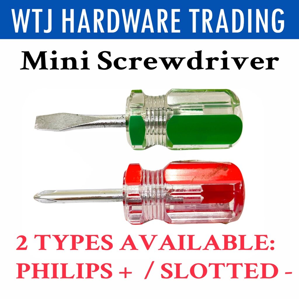 Mini Screwdriver Lazada