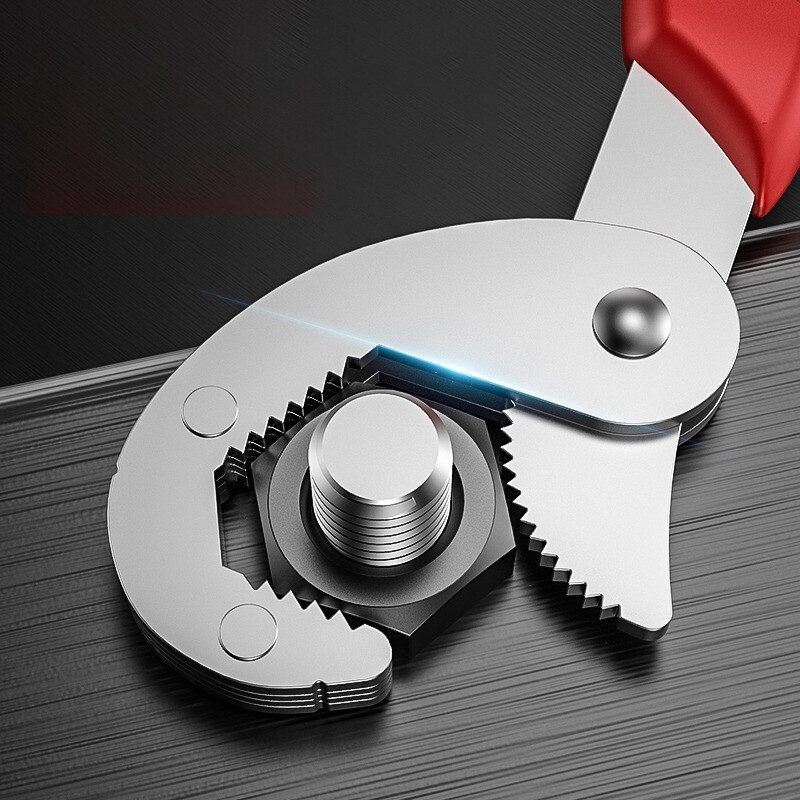 Universal wrench tool movable mouth universal opening wrench multifunctional fast automatic movable wrench