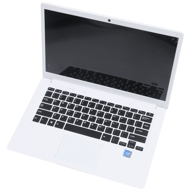 14.1 inch Hd Lightweight and Ultra-Thin 2+32G Lapbook Laptop Intel Z8350 64-Bit Quad Core 1.92Ghz Windows 10 2Mp Camera(White) Uk Plug Malaysia