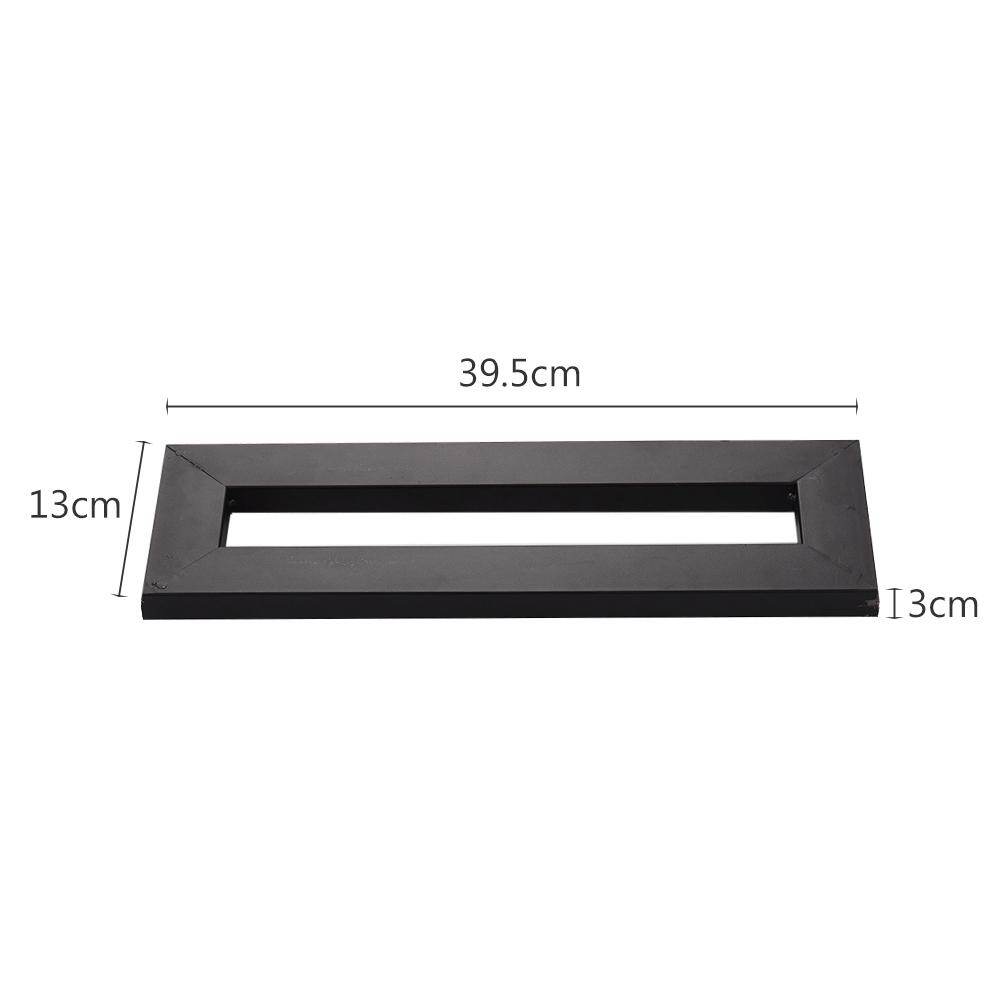 Guitar Effect Pedal Board Holder Pasting Plate with Fastening Tapes Cable Tie Patch
