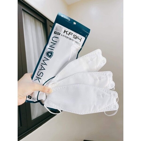 (10 cái) Khẩu Trang Cá Uni Mask 4D KF94 Hàn Quốc