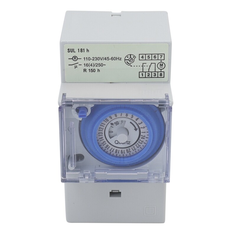 SUL181H Mechanical Timer 24 hours Time Switch Relay Electrical ...