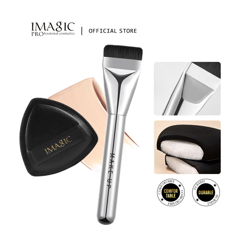 Imagic Bộ dụng cụ trang điểm chuyên nghiệp Cọ trang điểm xử lý chất lượng cao mút trang điểm bọt biển vật dụng có độ bền