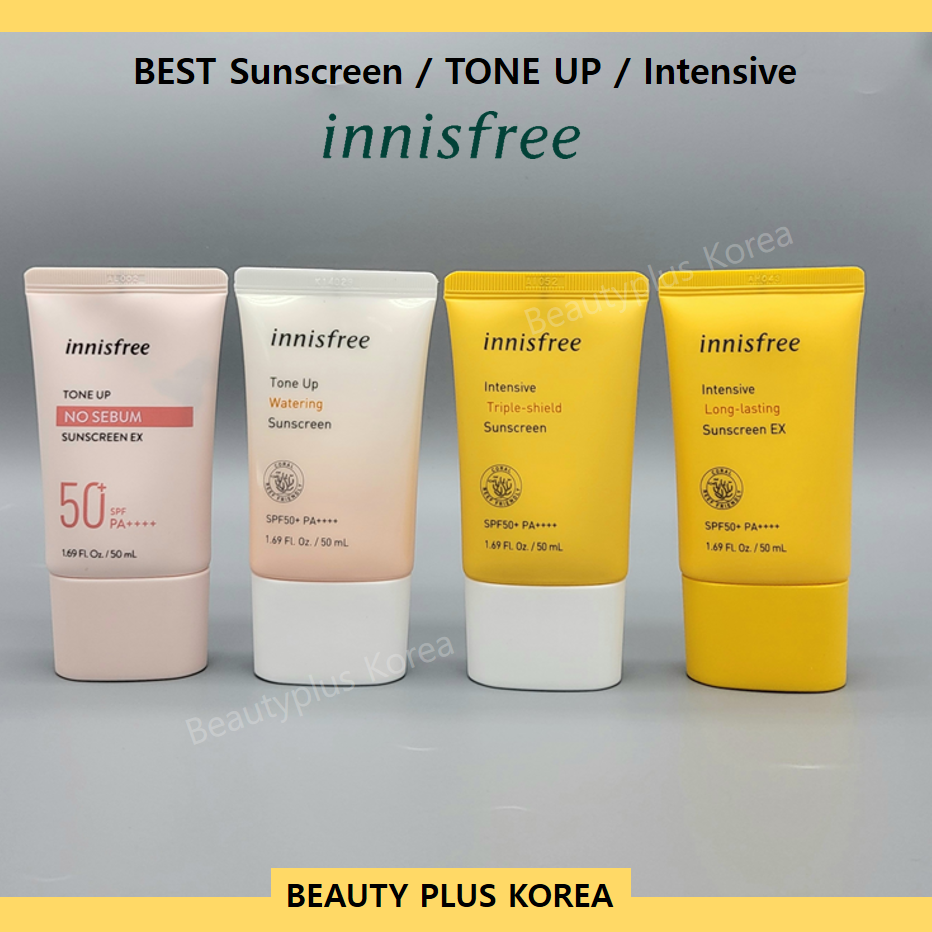 [Innisfree] Intensive triple shield / Intensive Long lasting EX / Tone