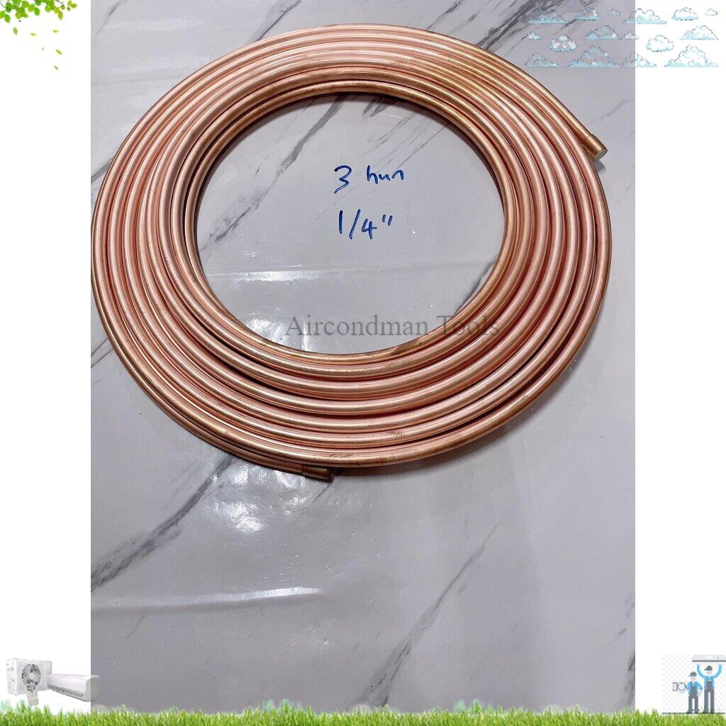 (Aircond Tool) copper tube aircond pipe install air conditioner tembaga