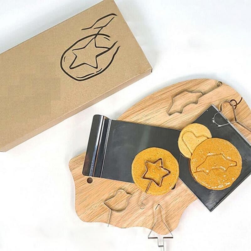 {hot} Stainless Steel Dalgona Korean Sugar Candy Making Tools Set Sugar Pie Game For Ppopgi Making Baking Mold Kitchen Accessories