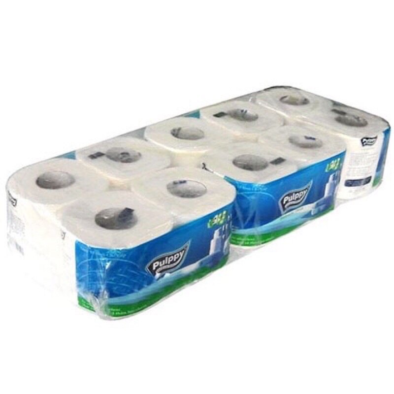 Set 10 cuộn giấy lụa pulppy