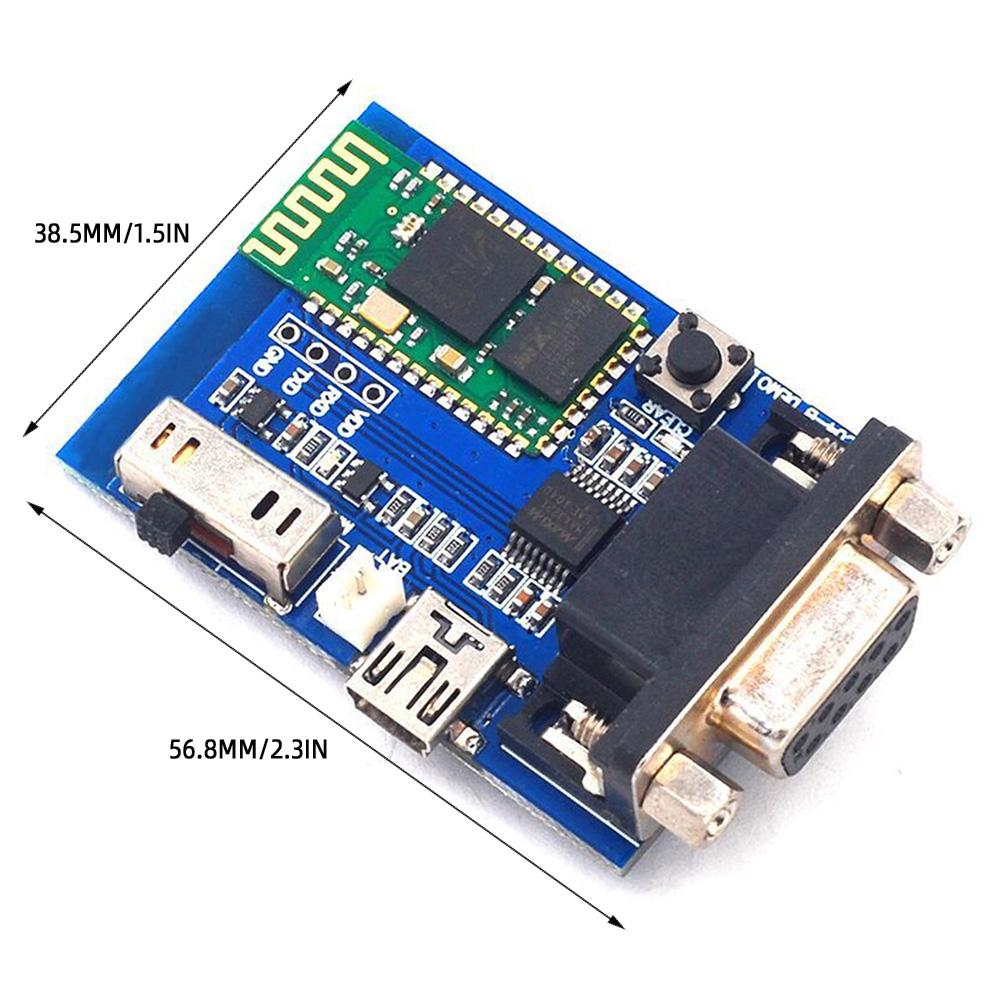 Original AideepebnBC-04 Bluetooth Serial Port Module Demo Version Wireless Serial Communication Wireless Serial Port RS232 Data Transmission Module