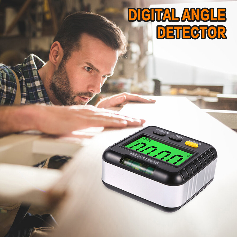 Electronic Protractor 360 Degree Digital Inclinometer Bevel Box Gauge Meter Detector Measuring Tools