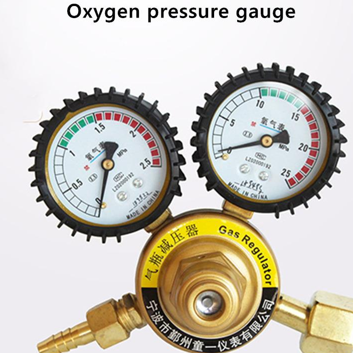 1PCS YQY08 Shockproof Oxygen Meter Acetylene Table Pressure Reducer