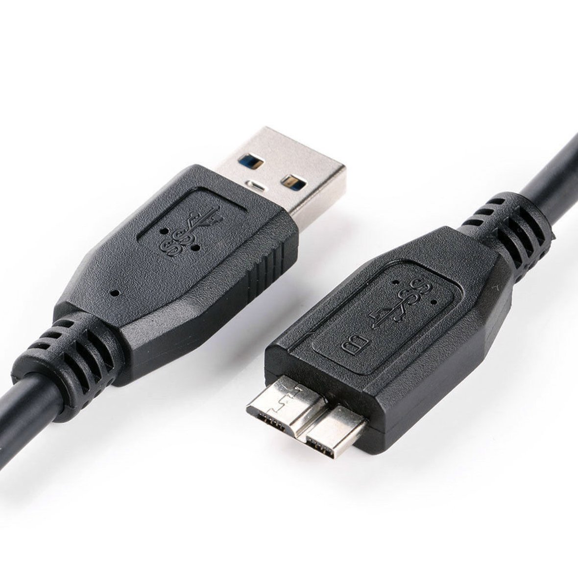 thumbnail image 2 of 6ft USB 3.0 Micro-B Sync Cable For WD My Passport & External HDD – Blue, AMSK POWER 2 of 3