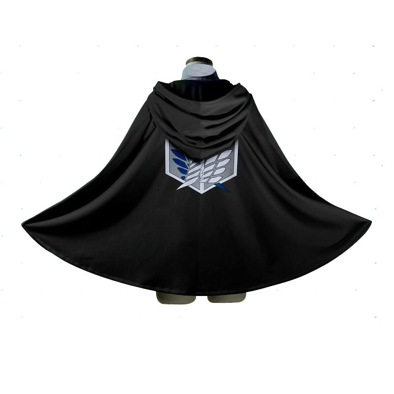 Attack On Titan Costume Green Cloak Japanese Anime Cosplay Shingeki No Kyojin Hoodie Cloak Scout Legion Coat