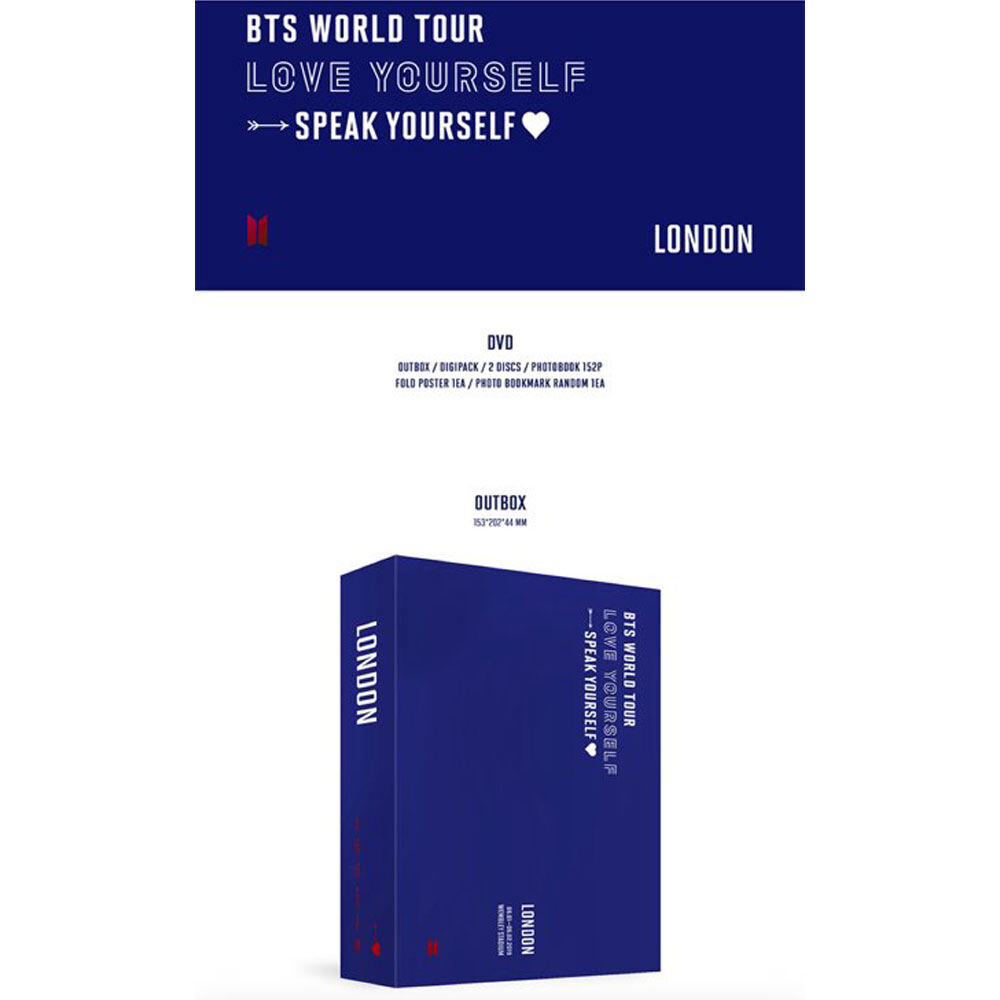 BTS - World Tour [ Love Yourself : Speak Yourself - LONDON ] DVD