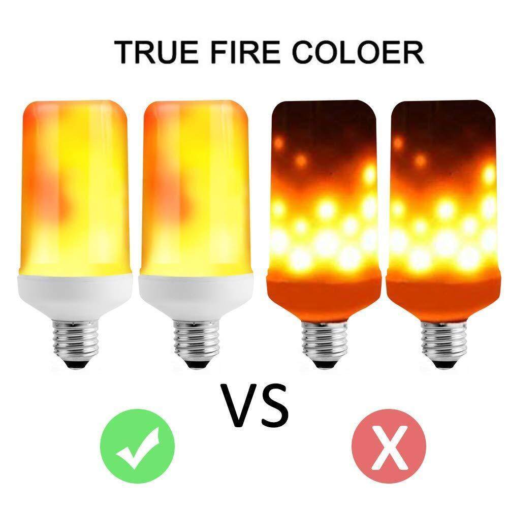[Hàng Có Sẵn] Bóng Đèn LED Lửa Tự Nhiên Hiệu Ứng Ngọn Lửa 4 Chế Độ Chính Hãng Bóng Đèn Lửa Mô Phỏng E27 Nhấp Nháy Đèn Đèn Chớp Mô Phỏng Giáng Sinh, Đèn Trang Trí Nội Thất Đèn Trang Trí Năm Mới Dải Đèn Led Trồng Cây Đèn Cảnh Quan