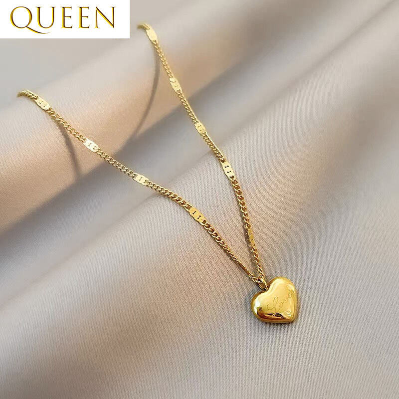 Female gold necklace Clearance