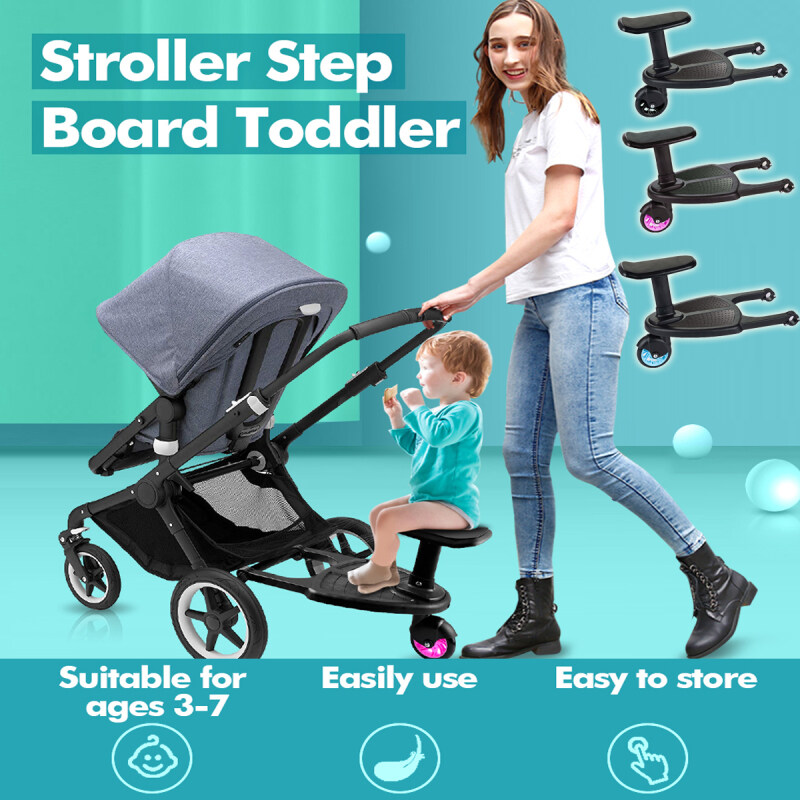 Stroller Board Toddler Buggys Board Wheel Board Skateboard for Prams Joggers Singapore