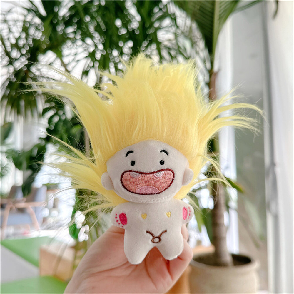 Romahome 10 cm cute cute plush doll cute cotton constellation doll plush doll