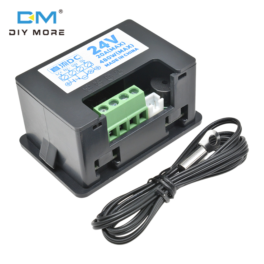 diymore NT01 Digital Display Temperature Controller Controlador De Temperatura Incubator Cooling Heating Switch Thermostat NTC Sensor