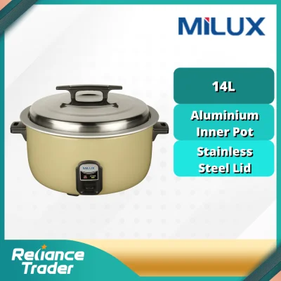 Milux 14L Commerical Rice Cooker (76 Persons) MRC-5140